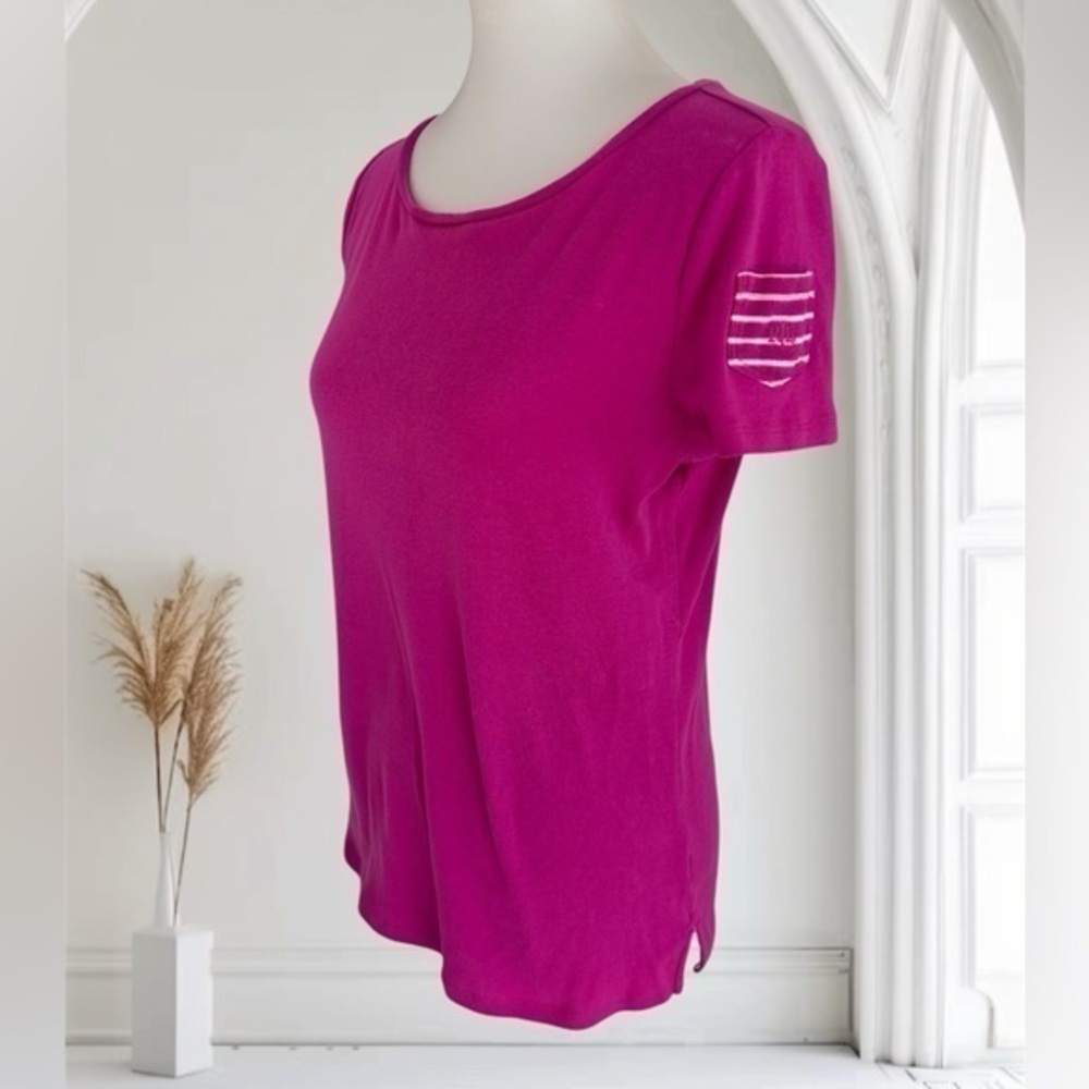 Lauren Ralph Lauren patch pocket T-shirt